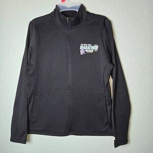 RunDisney 2017 Marathon Weekend Champion Ladies Performance Full Zip Jacket sz L